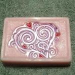 Valentine Soap - Fancy Heart Soap