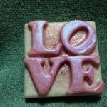 Valentine Soap - I Love Pink Soap - Pink Sugar..