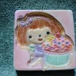 Sweet Fairy With Cupcake Soap - Raspberry Cream..