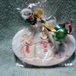 Three Jolly Snowmen Soap - Winter Candy Apple..