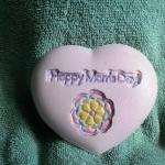 Happy Mom's Day Heart Soap -..