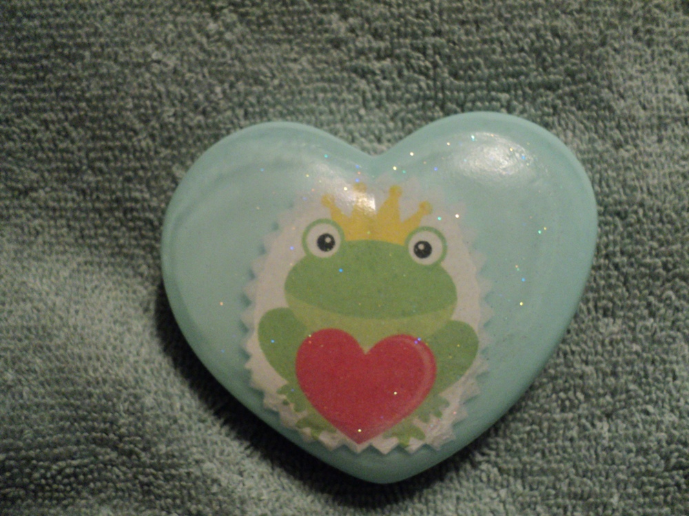 Valentine Soap -frog Prince Soap - Berries N Cream Scent