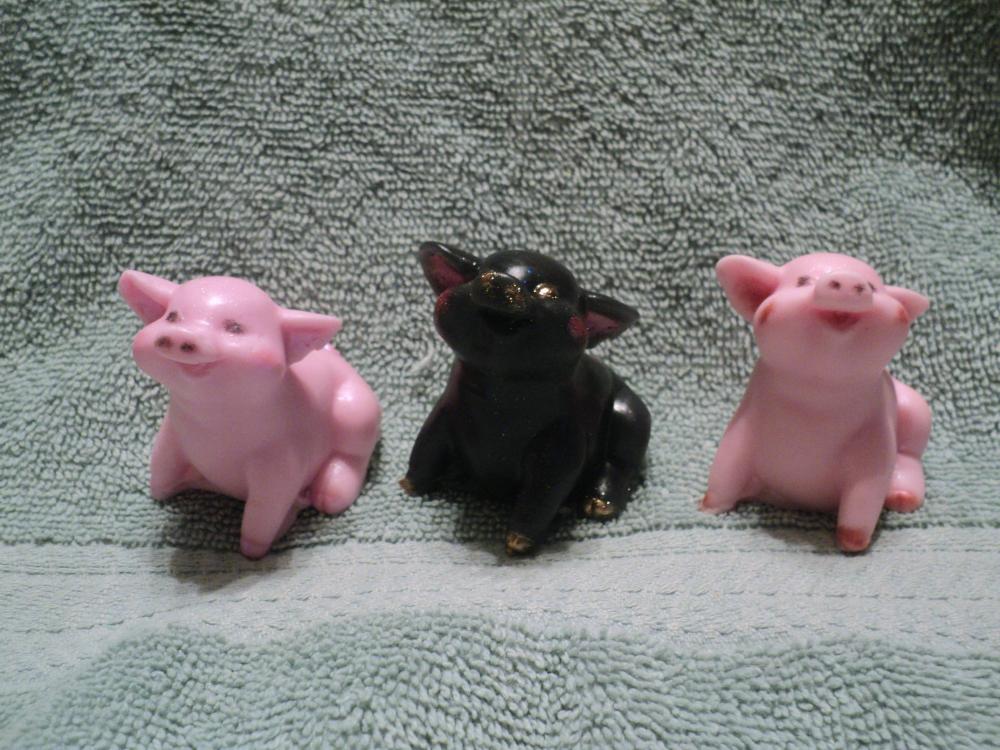 Three Little Pigs Soap Set